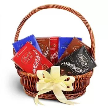 Корпа со чоколади „Lindor уживање“